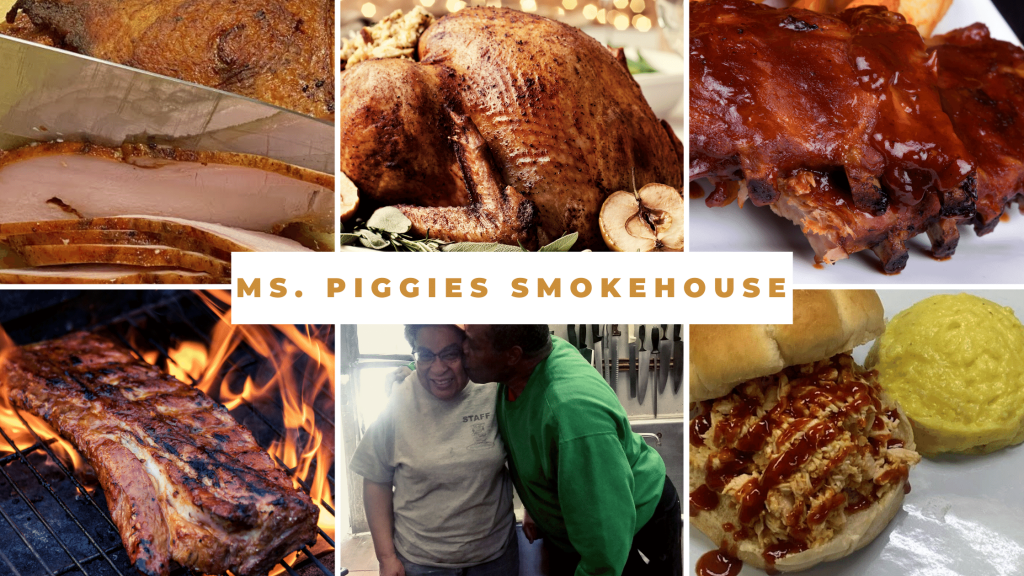 Ms. Piggies' Smokehouse St. Louis Soul Food made with love and bbq